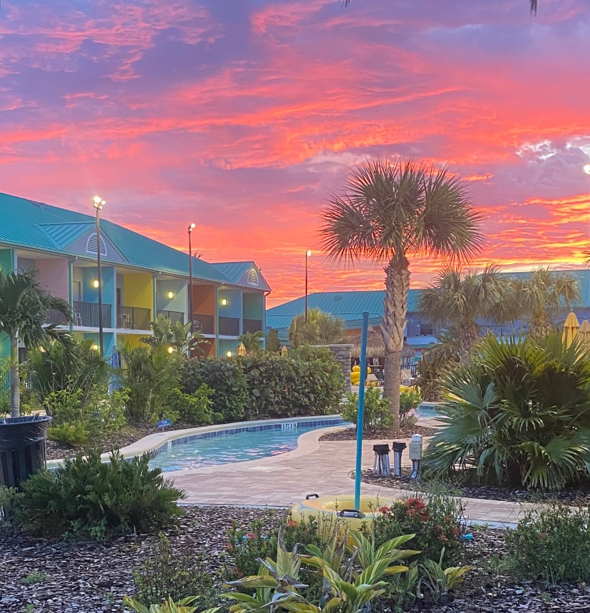 beachside hotel